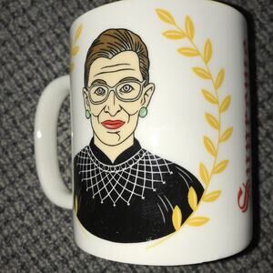 The Found Ruth Bader Ginsburg Supreme Court Justice Ceramic 12oz Coffee Mug New